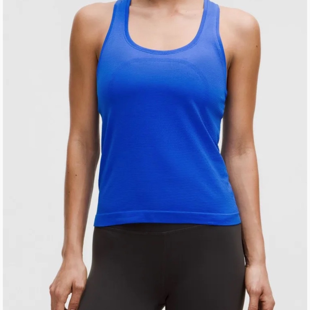 Lululemon Athletica Vibrant Blue Tank Top